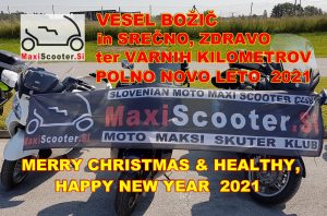 MaxiScooter.Si čestitka 2021