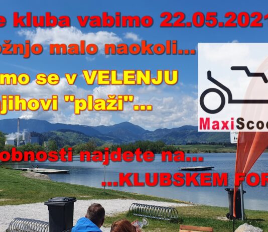 VOŽNJA MALO NAOKOLI – VELENJSKO JEZERO